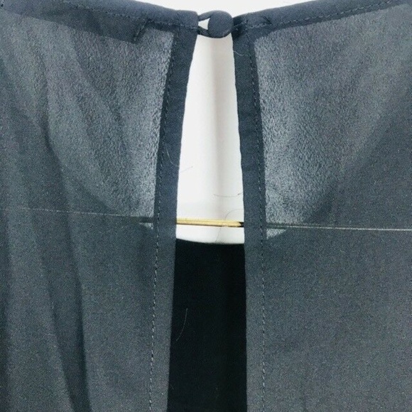 Luca Couture Romper Black Sz M Long Sleeve Back - Picture 6 of 6